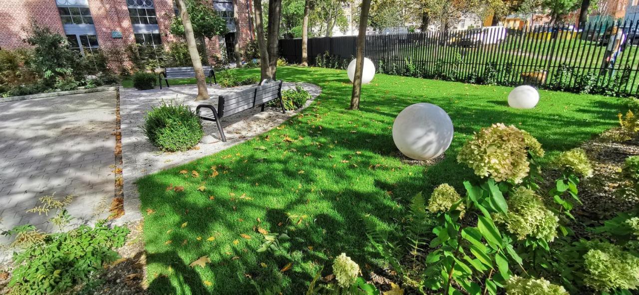 City Garden Appartement Wrocław Buitenkant foto